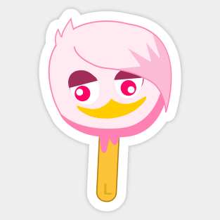 DuckTales Lena Sabrewing / De Spell  ice cream Sticker